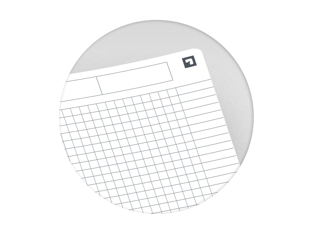 OXFORD Carnet spirale A5 100102938 quadrillé 5mm, 90g 90 flls. (3020120022048)