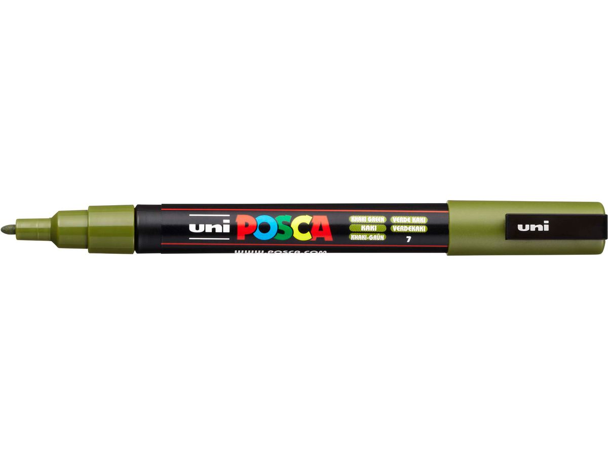 POSCA Marker 0.9-1.3mm PC-3M Khaki green khakigrün (4902778202326)