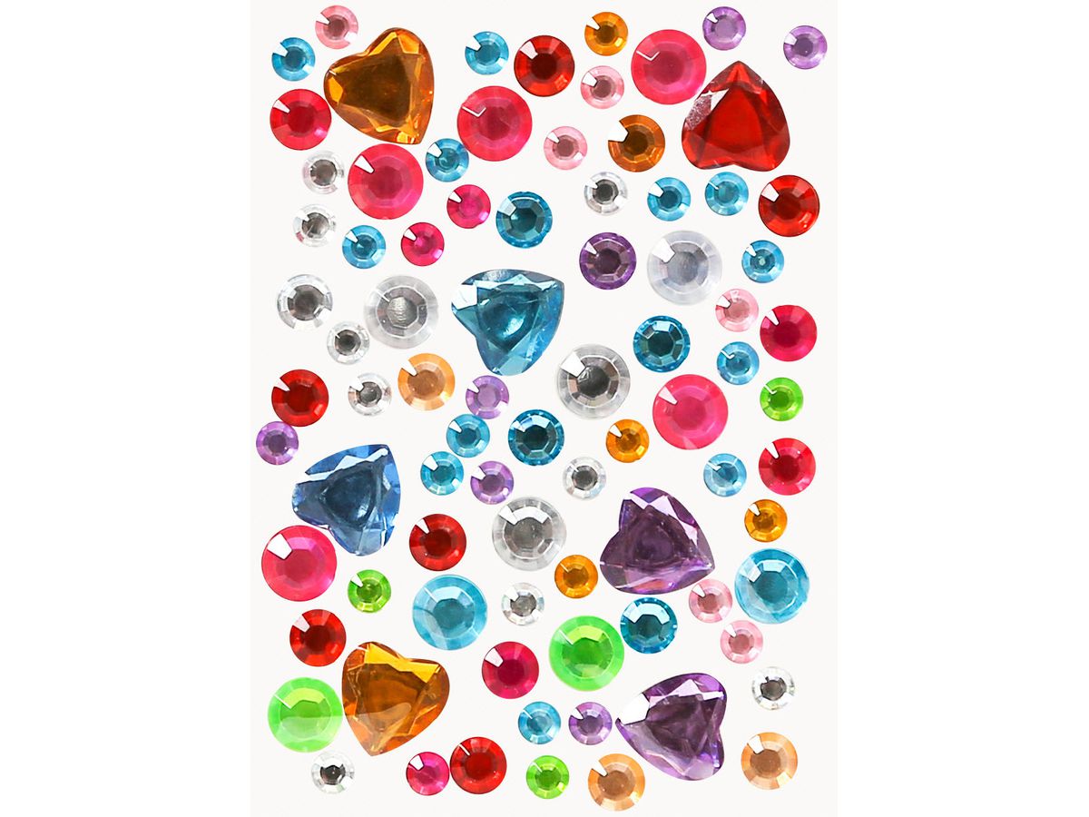 I AM CREATIVE Crystalstickers 6000.23 Punkte, 84 Stück (7611983201587)