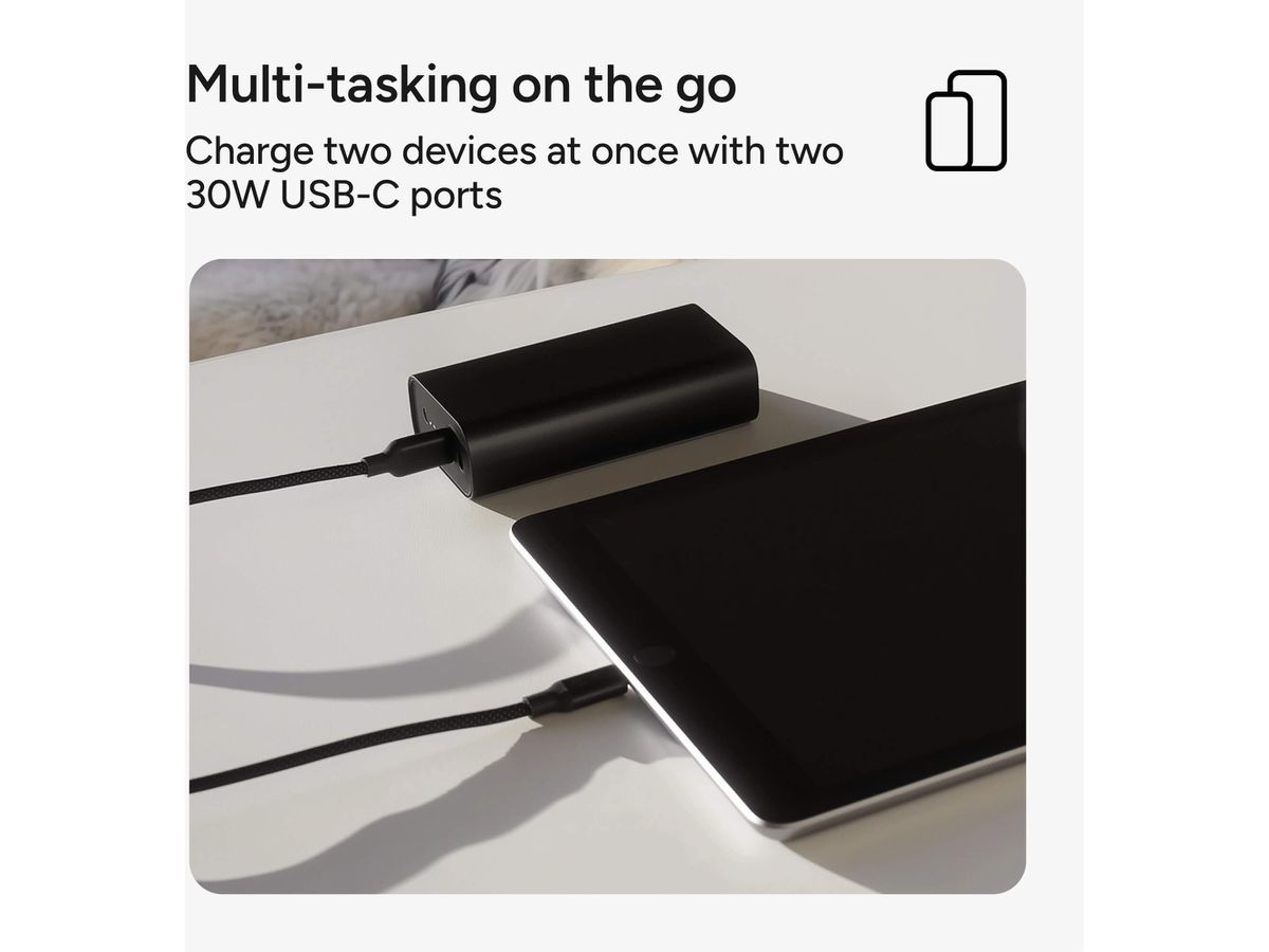 MOPHIE Powerstation 10000mAh 401114330 30W, Black (0840390311634)