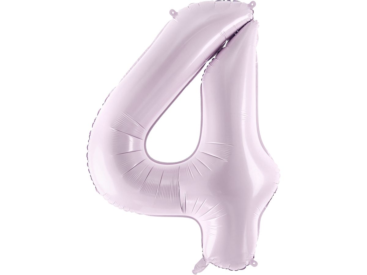 PARTYDECO Palloncino in foil no. 4 72cm FB230G-4-014 viola (5904555052567)