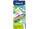 PELIKAN Scatola dei colori K12 701310 verde 12 colori (4012700701312)
