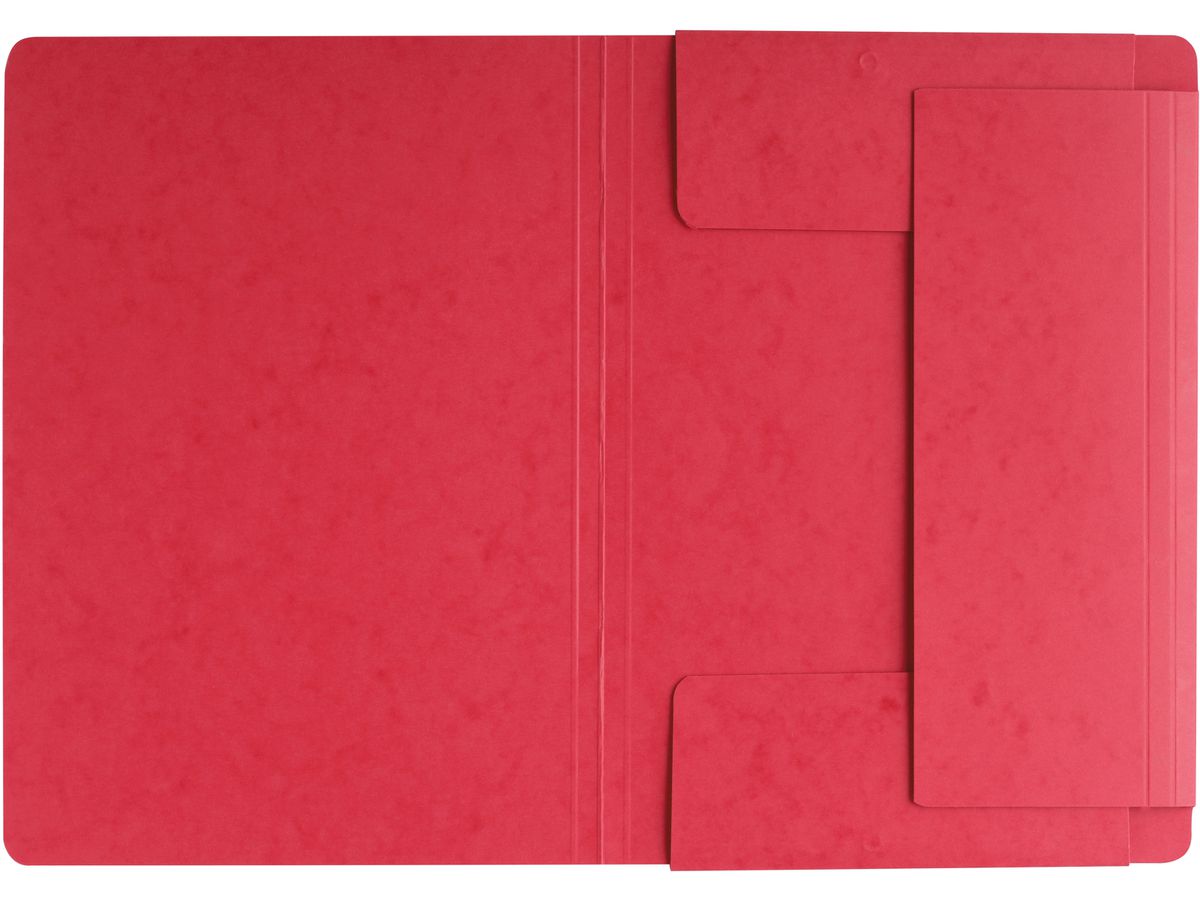 PAGNA Cartelle elastici A4 24007-01 rosso 3 lembi (4013951004931)