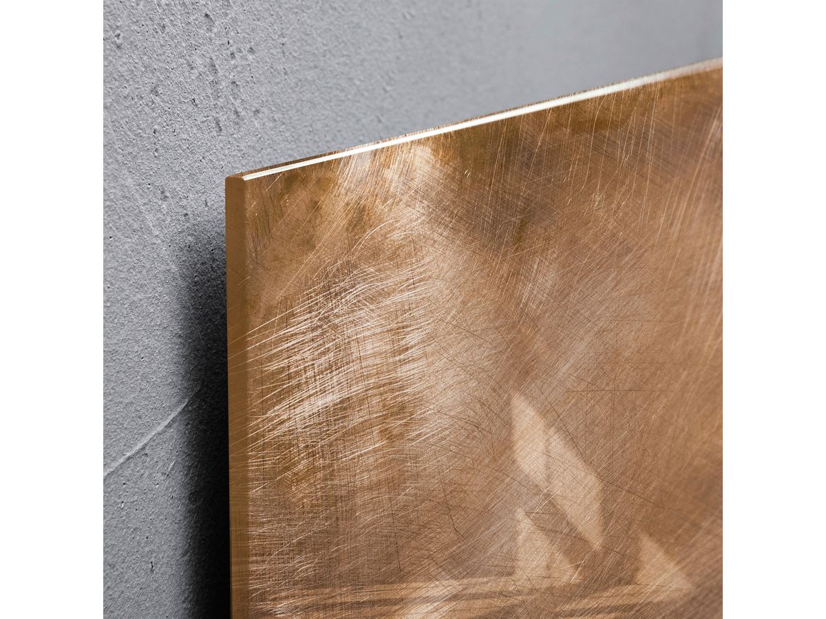 SIGEL Glass Calamitaboard GL267 bronze 910x460x15mm (4004360836091)