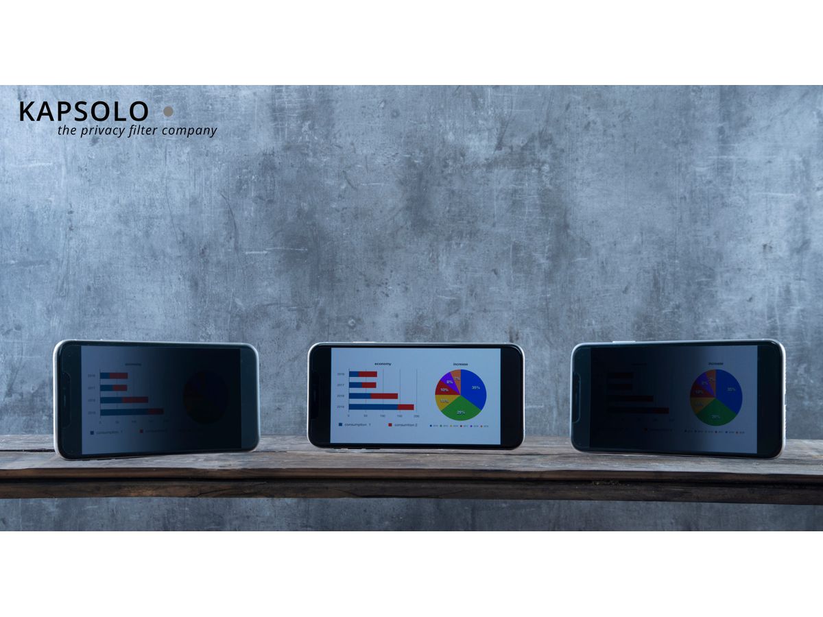 KAPSOLO 4-wege Blickschutzfilter KAP10986 Apple iPhone XR (5714681009843)