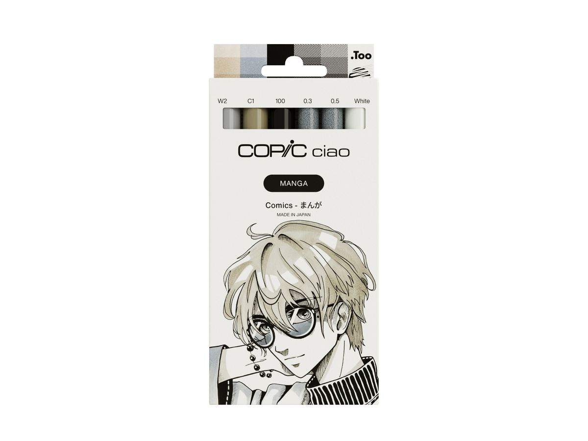 COPIC Marker Ciao Manga Set 22075598 Comics 6 Stück (4013695269726)