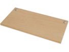 FELLOWES Levado plateau pour bureau 9870701 1600mm x 800mm Erable (0043859744947)