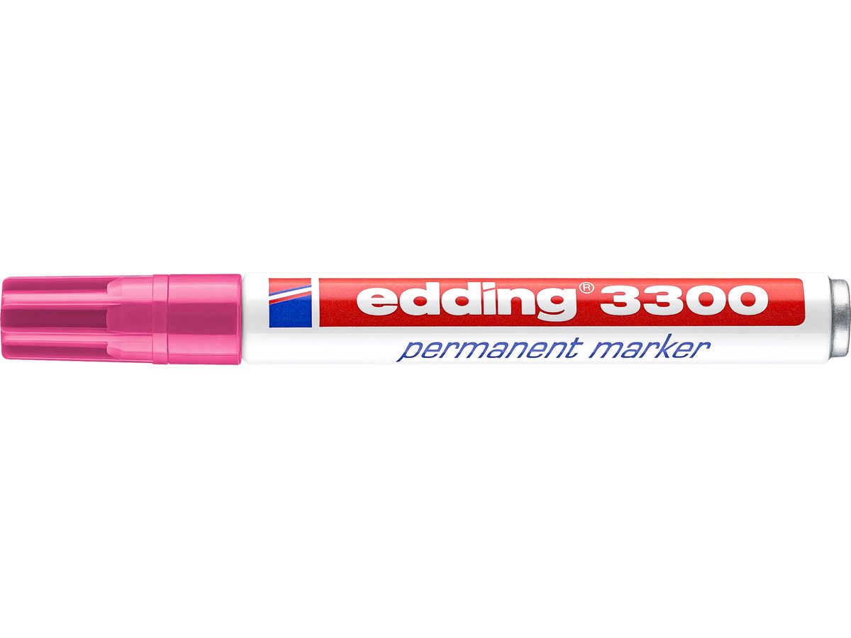 EDDING Permanent Marker 3300 1-5mm 3300-9 rosa (4004764010271)