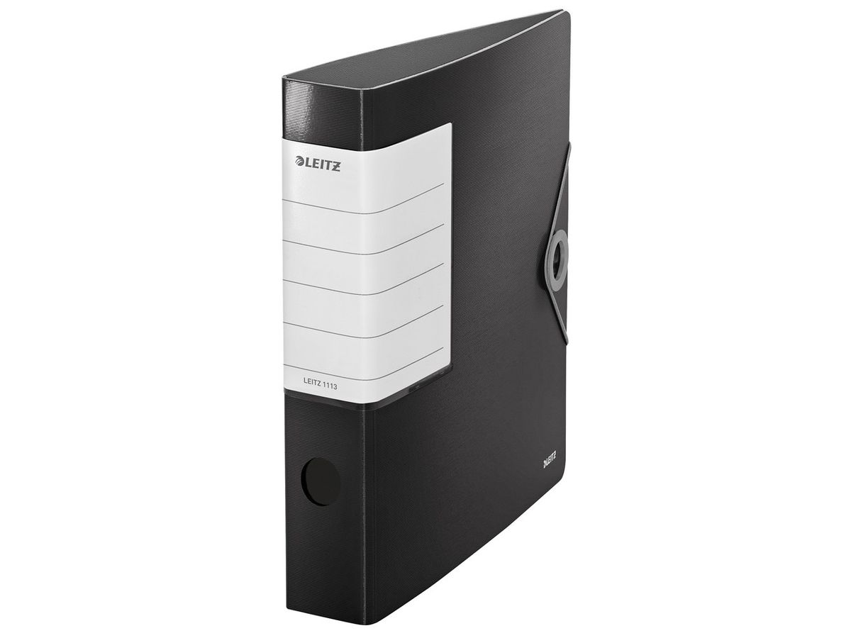 LEITZ Raccoglitore Solid 180° 5.2cm 1113-0095 nero A4 (4002432111626)