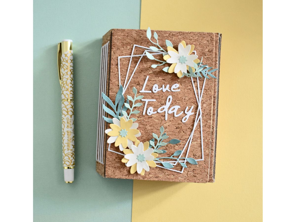 SIZZIX Cutting dies cornice floreale 664377 Set of 12 (0630454259619)