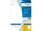 HERMA Folienetiketten 210x297mm 4375 transparent 25 St./25 Blatt (4008705043755)