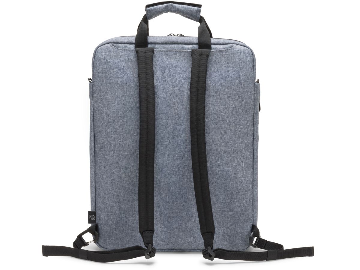 DICOTA Eco Tote Bag MOTION Blue Den. D31878-RPET for Universal 13 -15.6 inch (7640186418232)