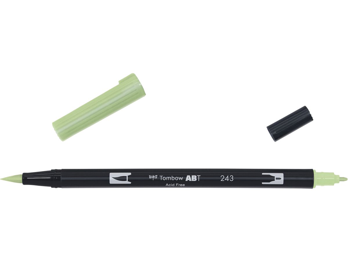 TOMBOW Dual Brush Pen ABT 243 mint (4901991901368)