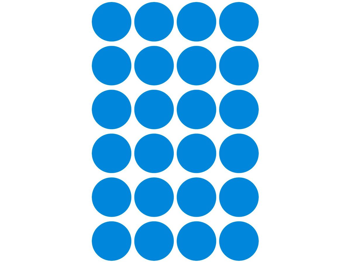 AVERY ZWECKFORM Marcatori 18mm 3005 blu 96 pz. (4004182030059)