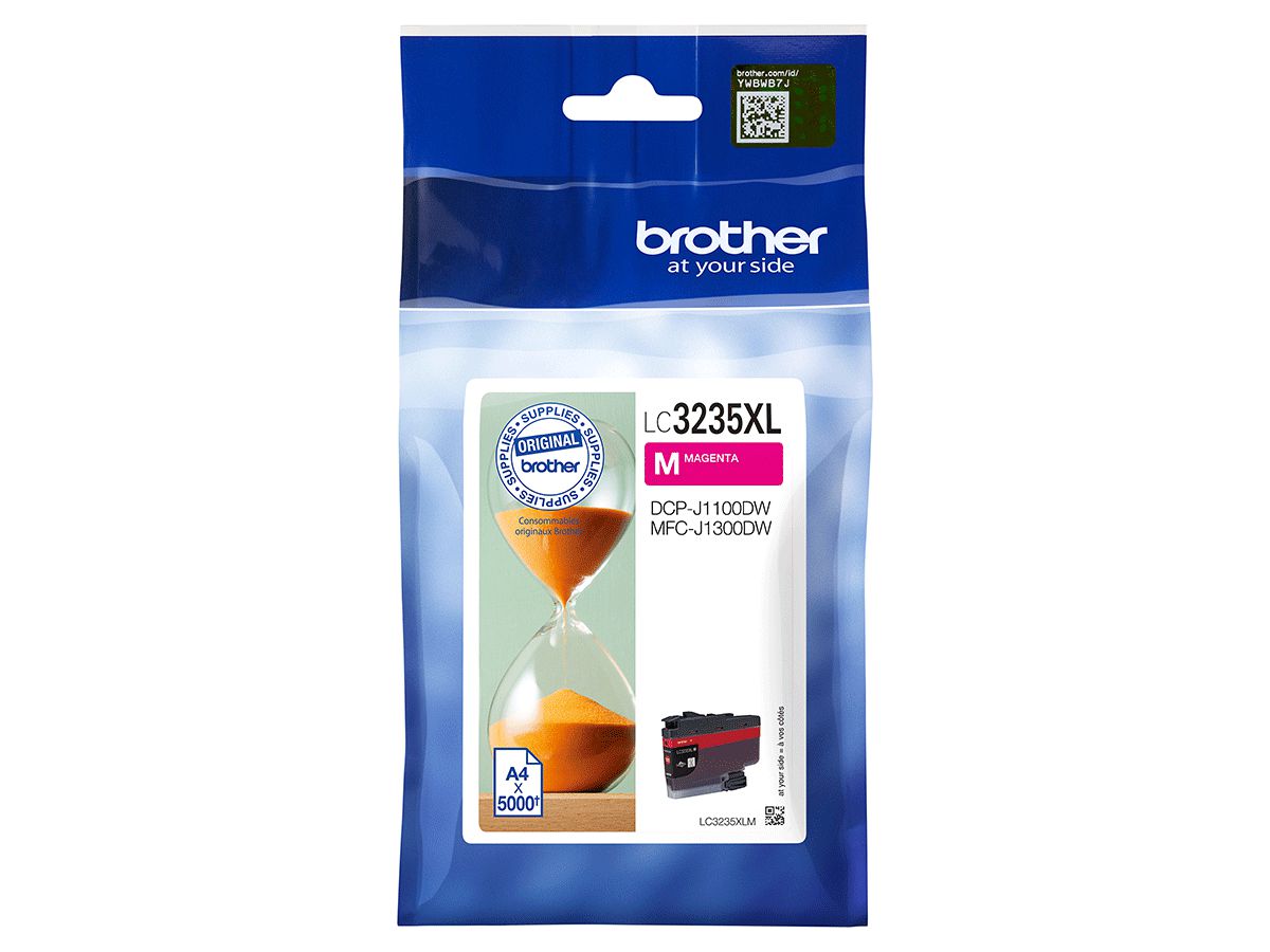 BROTHER Cartouche d'encre HY magenta LC-3235XLM DCP-J1100DW 5000 pages (4977766787222)
