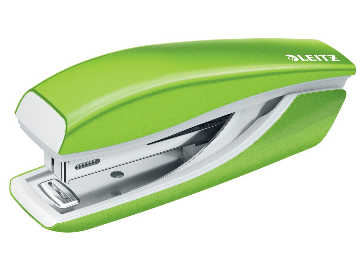 LEITZ Agrafeuse Mini NeXXt WOW 5528 5528-10-54 vert 10 feuilles (4002432123797)