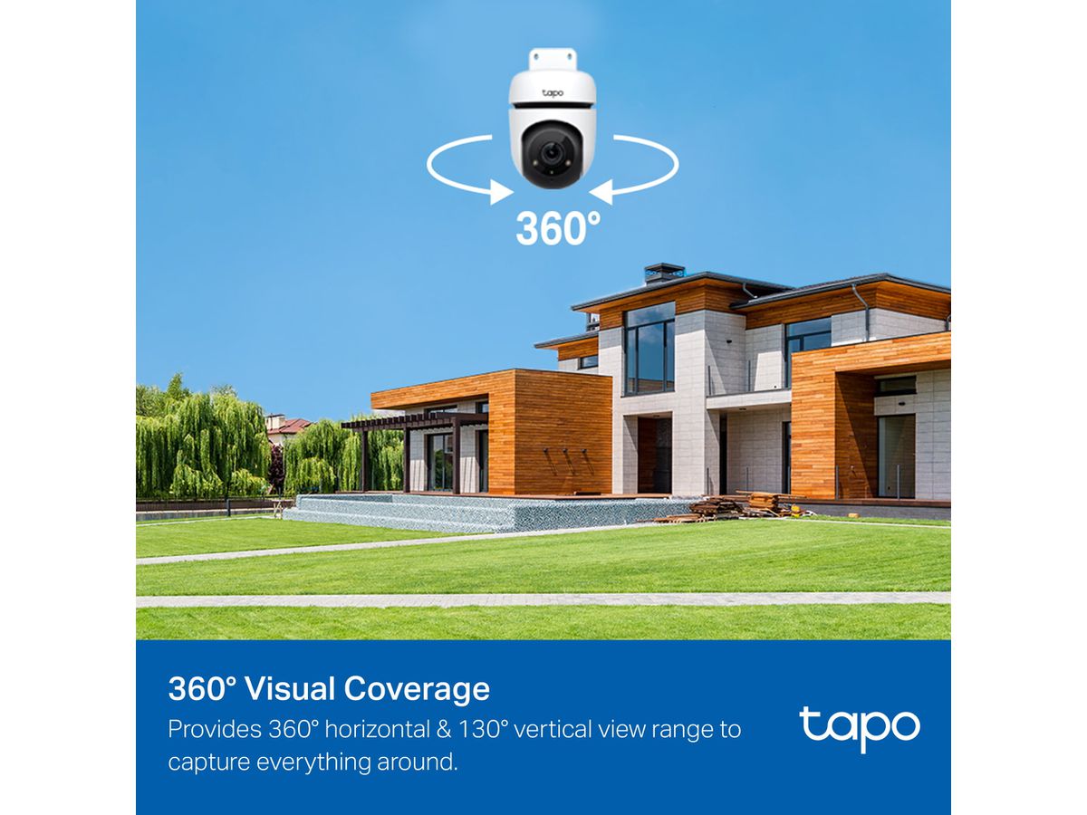 TP-LINK Tapo C500 Tapo C500 Outd. Pan/Tilt Wi-Fi Camera (4897098685860)