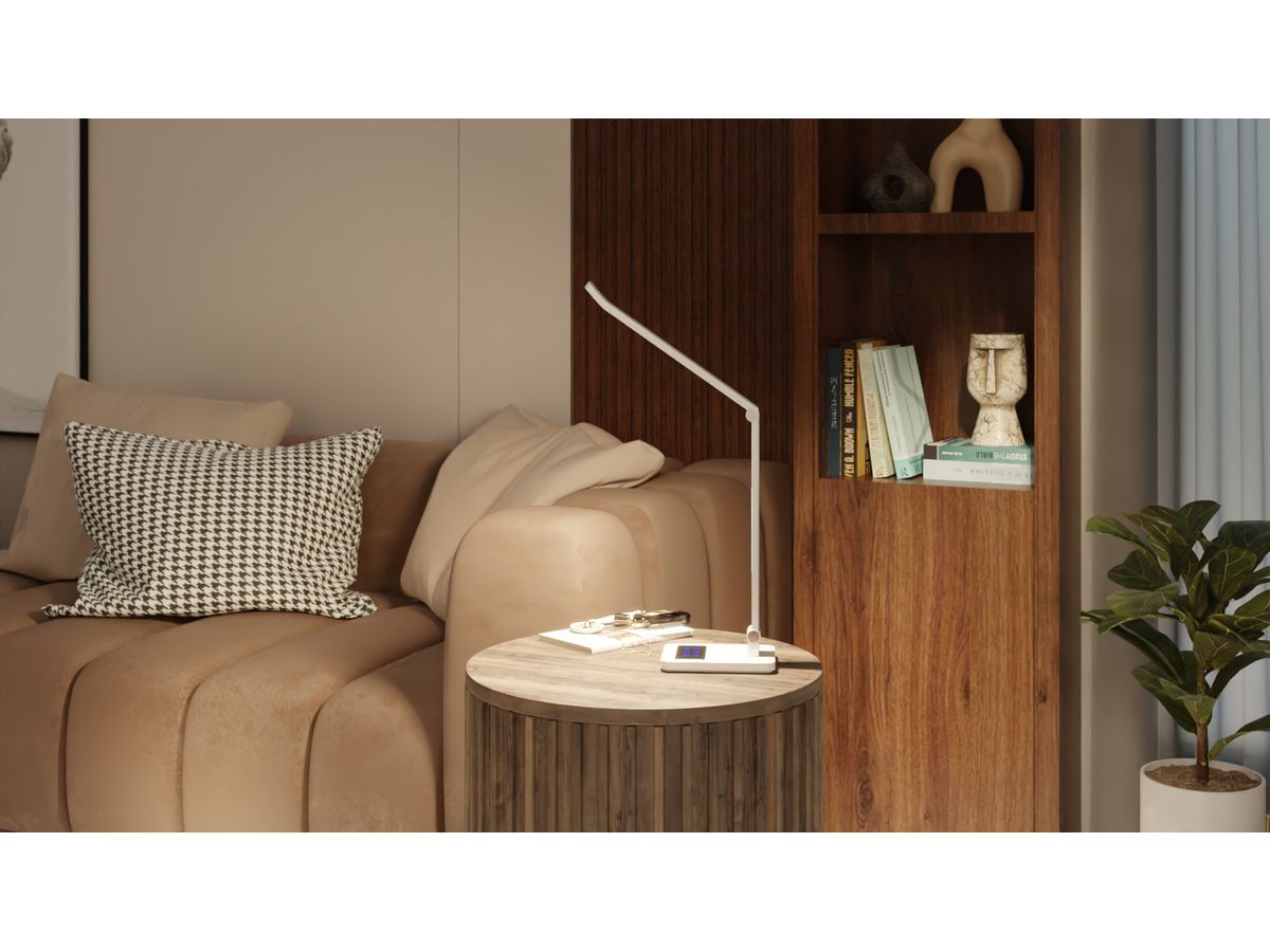 HANSA Tischleuchte Tide 41-5011.113 weiss (7612176093859)