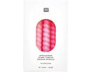 RICO DESIGN Bougies en spirale 10cm 400107 Mélange rose 10 pièces (4051271212803)