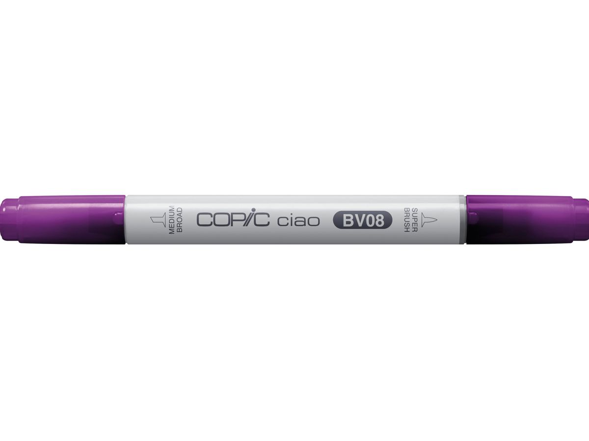 COPIC Marker Ciao 2207538 BV08 - Blue Violet (4511338007556)