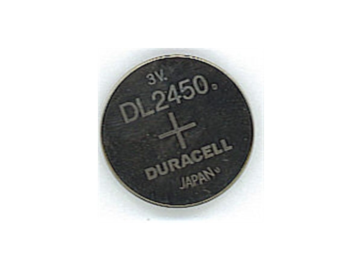 DURACELL Knopfbatterie Specialty DL2450 CR2450, 3V (5000394030428)