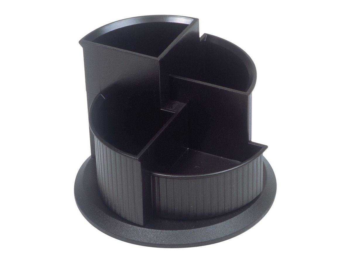 HELIT Stifteköcher 150x112mm H6390595 schwarz (4012086043099)