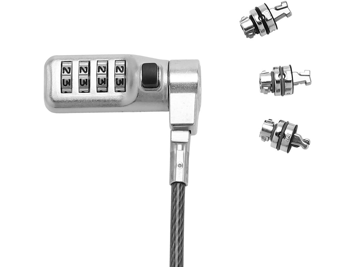 DICOTA Universal Security Cable Lock D31713 black (7640158668900)