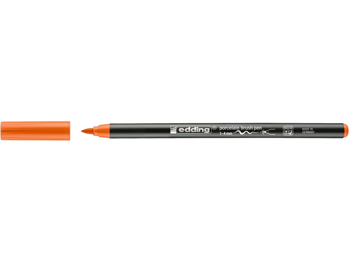 EDDING Marqueur porcelaine 4205 1-4mm E-4200 orange (4004764927890)