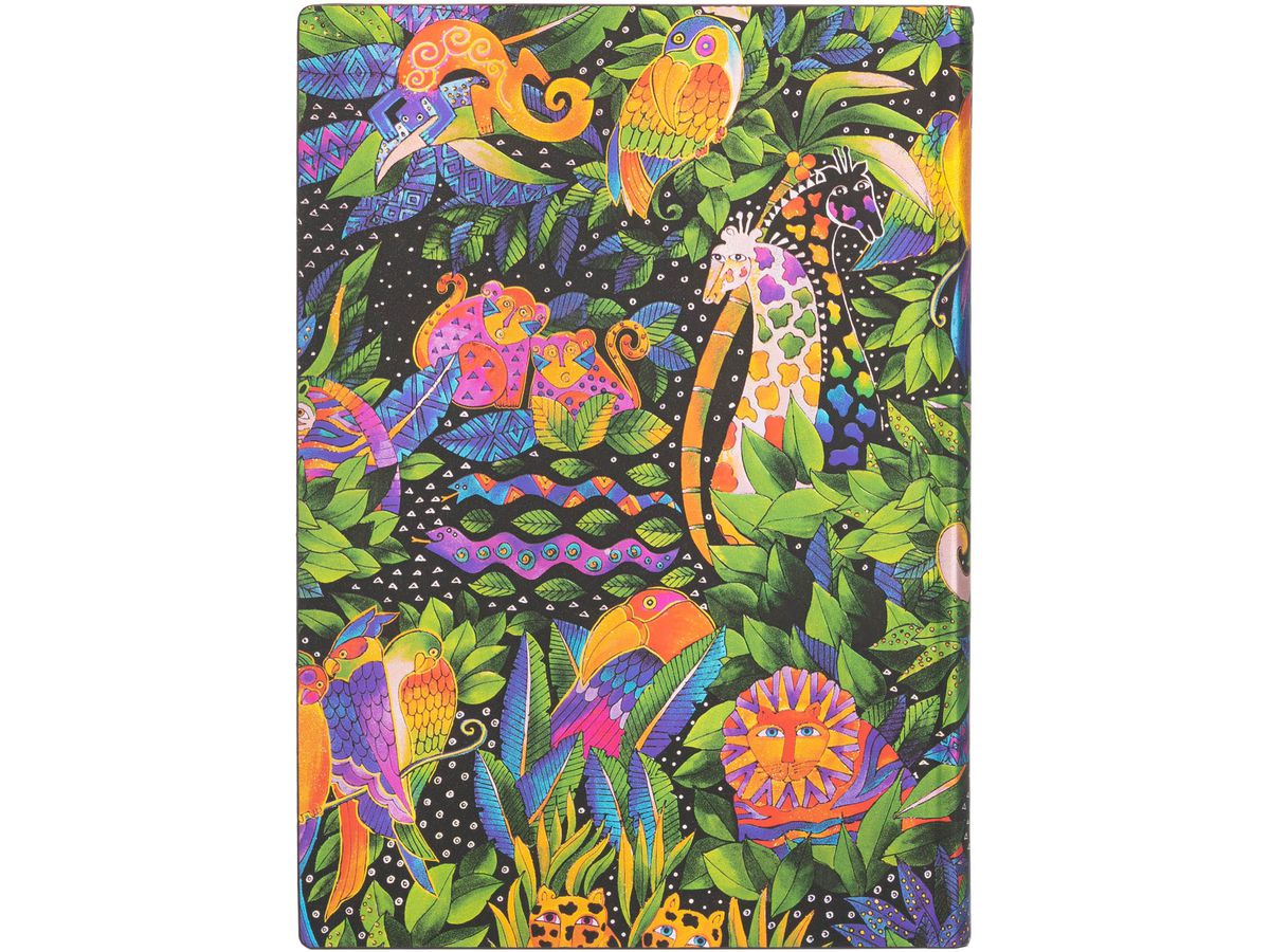PAPERBLANKS Taccuino Flexis Jungle FB7266-9 Midi,rigato,176 pagine (9781439772669)