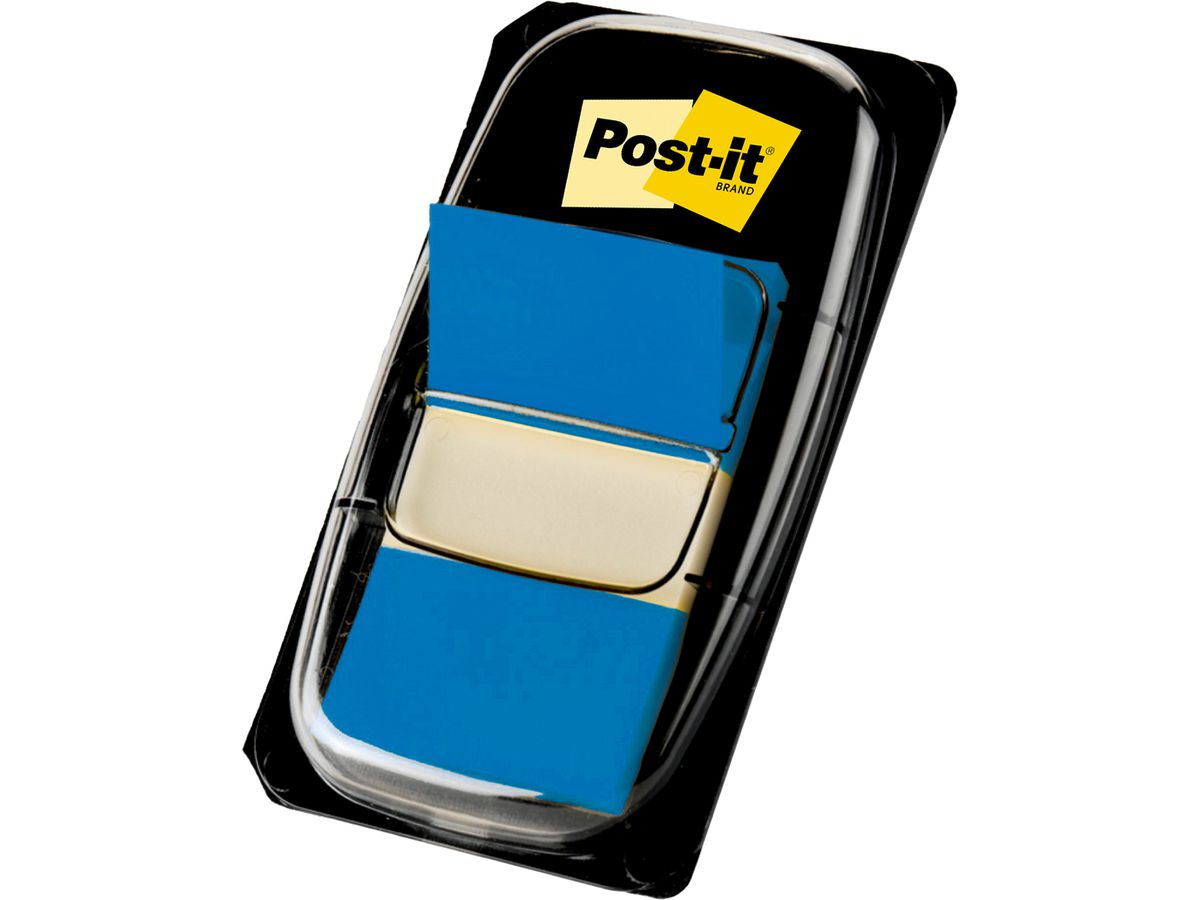 POST-IT Index Tabs 25,4x43,2mm 680-2 bleu/50 tabs (0021200706899)