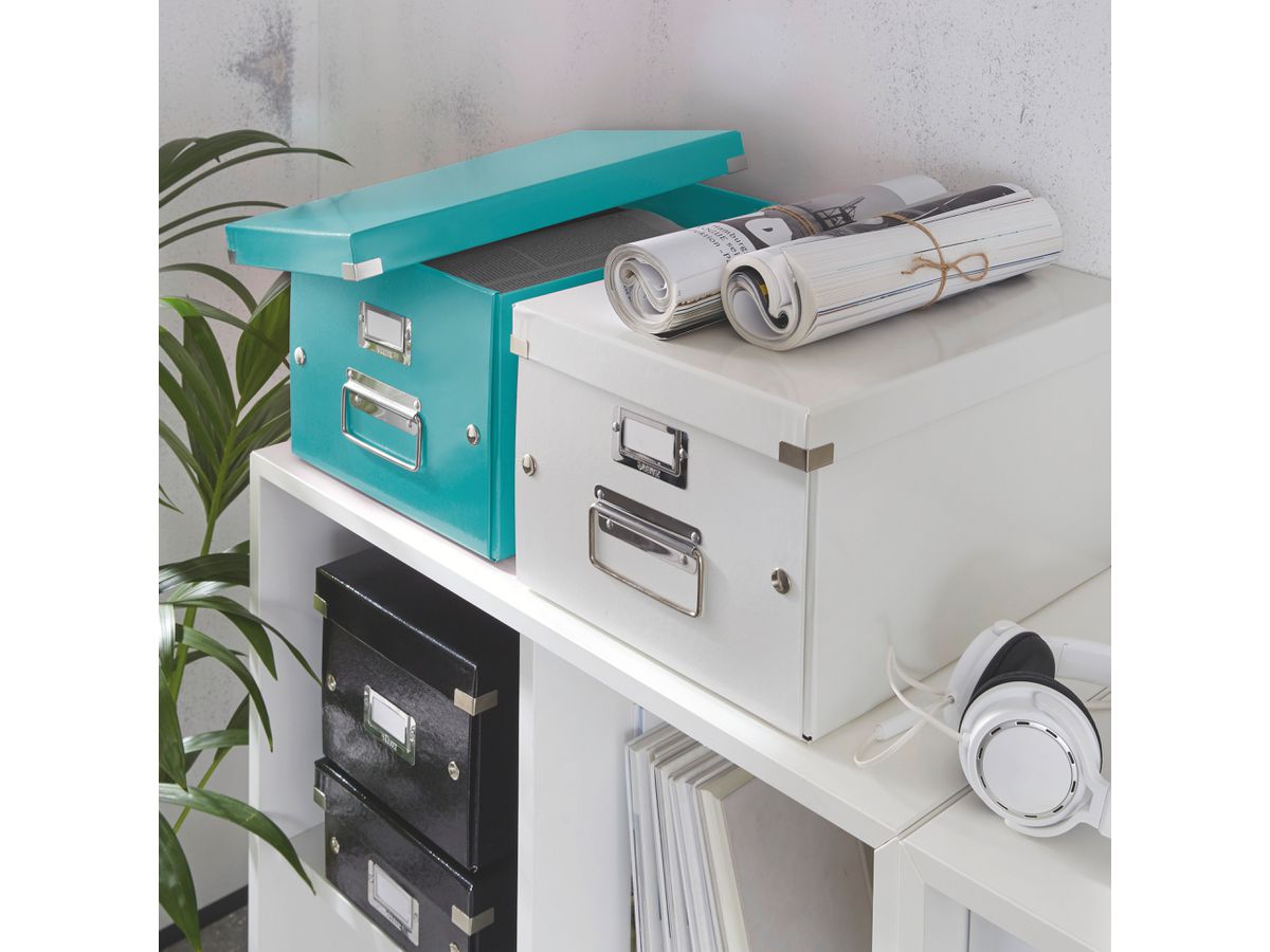 LEITZ Click&Store WOW Box M 60440051 bleu froid 281x200x370mm (4002432103799)