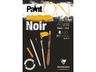 CLAIREFONTAINE Paint'On A3 975170C Noir, 250g 20 feuilles (3329689751704)