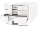 HAN Cassettiera IMPULS A4/C4 14.75 bianco 4 cassetti (4012473101791)
