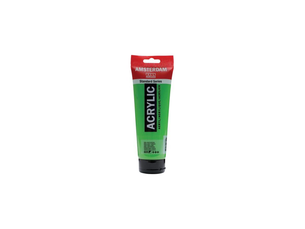 AMSTERDAM Peinture acrylique 250ml 17126050 vert brill. 605 (8712079267209)