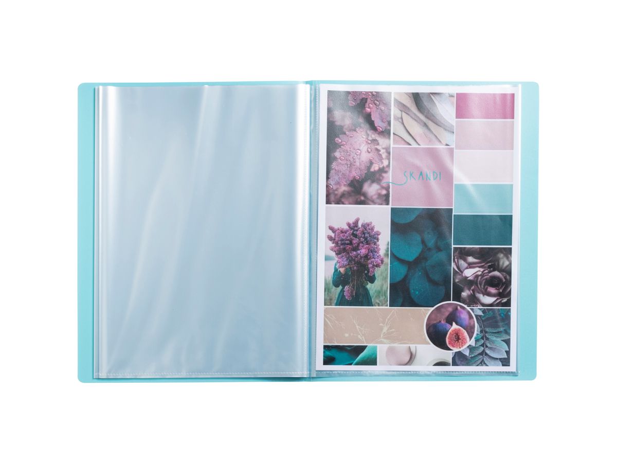 EXACOMPTA Livre présentation A4 86370E assorti 30 sleeves (3130630863700)