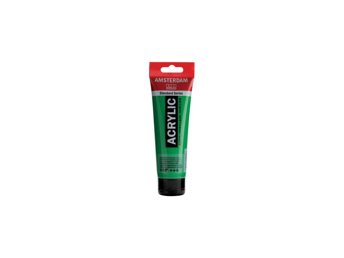 AMSTERDAM Peinture acrylique 120ml 17096182 perm.gruen h. 618 (8712079158484)