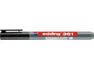 EDDING Boardmarker 361 1mm 361-1 nero (4004764104567)