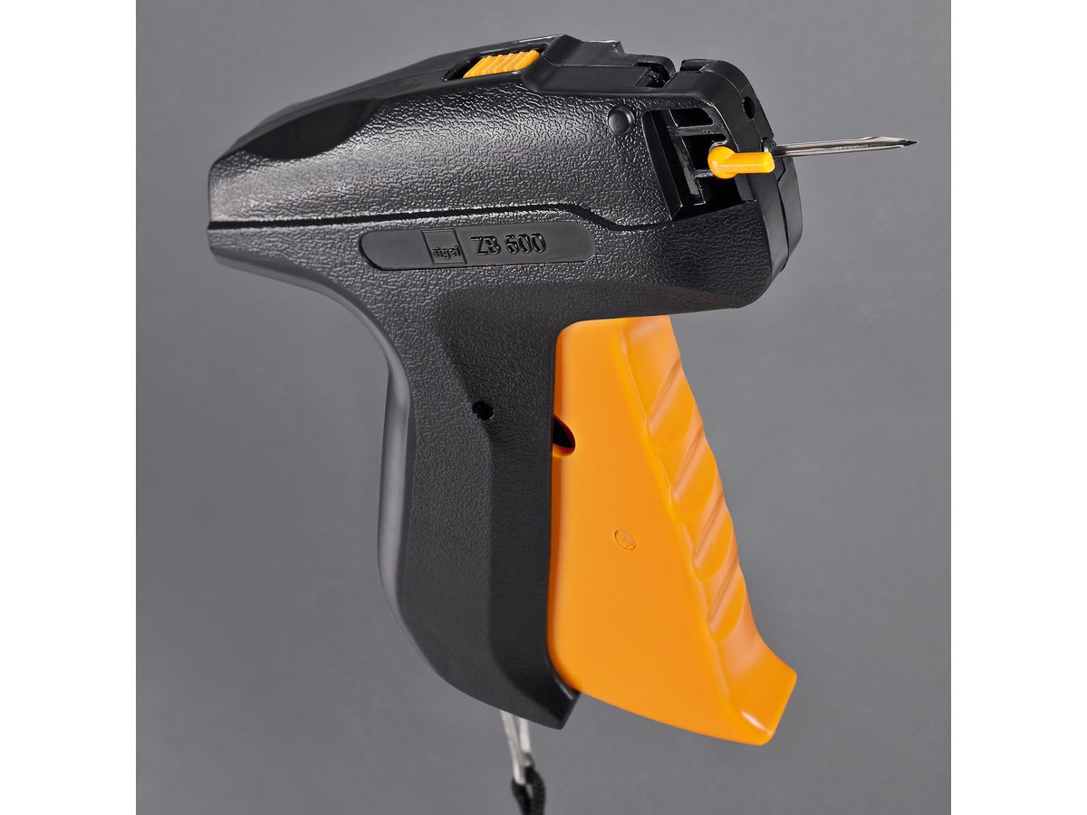 SIGEL Cucitrice a pistola ZB600 nero/arancione, pin 2,0mm (4004360832567)
