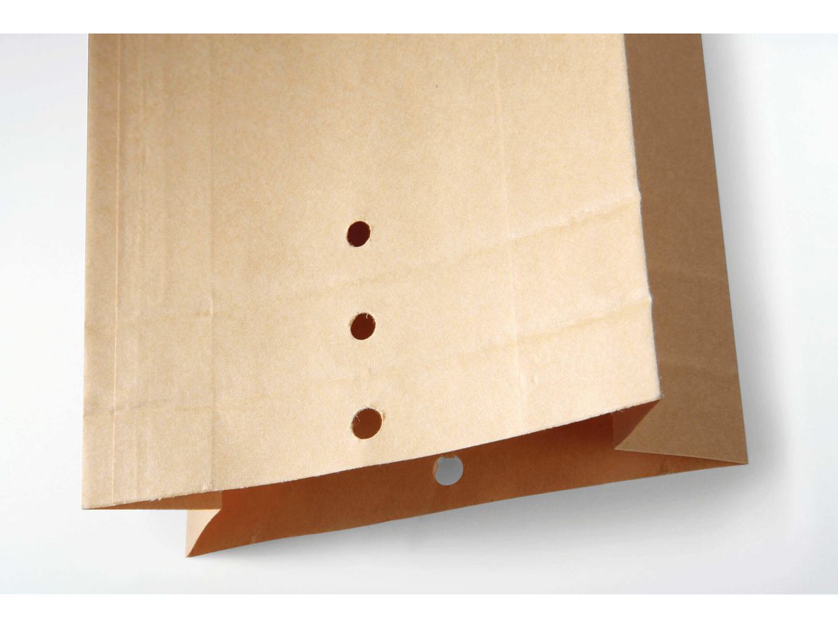 FLEXIPAK Poche à comp. papier Kraft 2FHMFB00006 brun, 160x50x345mm 250 pcs. (4009445200064)