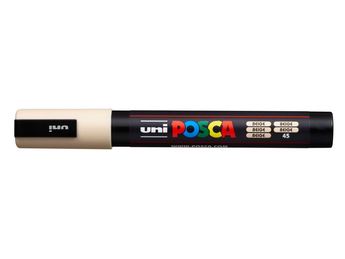 POSCA Marker 1.8-2.5mm PC-5M BEIGE beige, Rundspitze (4902778107461)