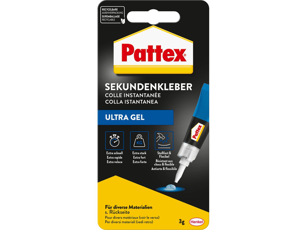 PATTEX Ultra Gel PSG2C 3g (4015000415040)