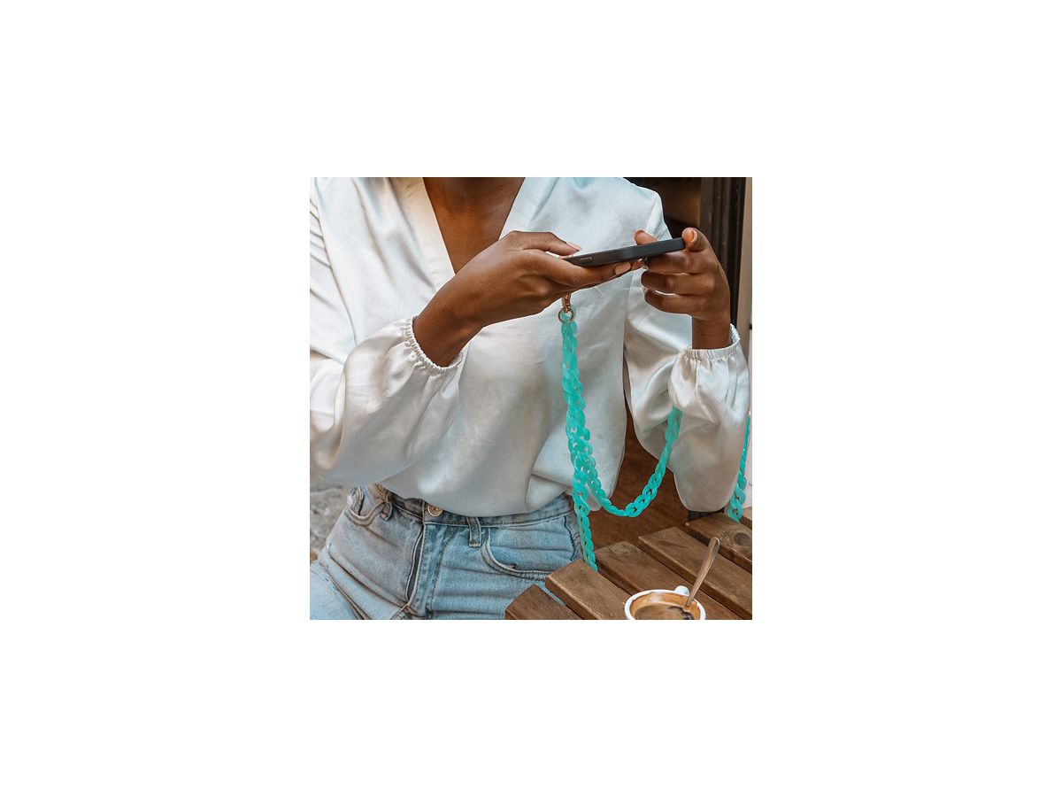 ZANAÉ Phone Necklace Mint 17358 Summer Harmony turquoise (3663838173581)