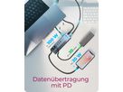 ICY BOX 9-in-1 USB-C/A Hub with PD IB-HUB1743-CPD 4x USB-C & 3x USB-A (4250078174929)
