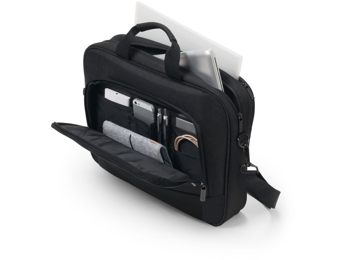 DICOTA Eco Top Traveller BASE black D31325-RPET for Unviversal 15-15.6 (7640186418980)