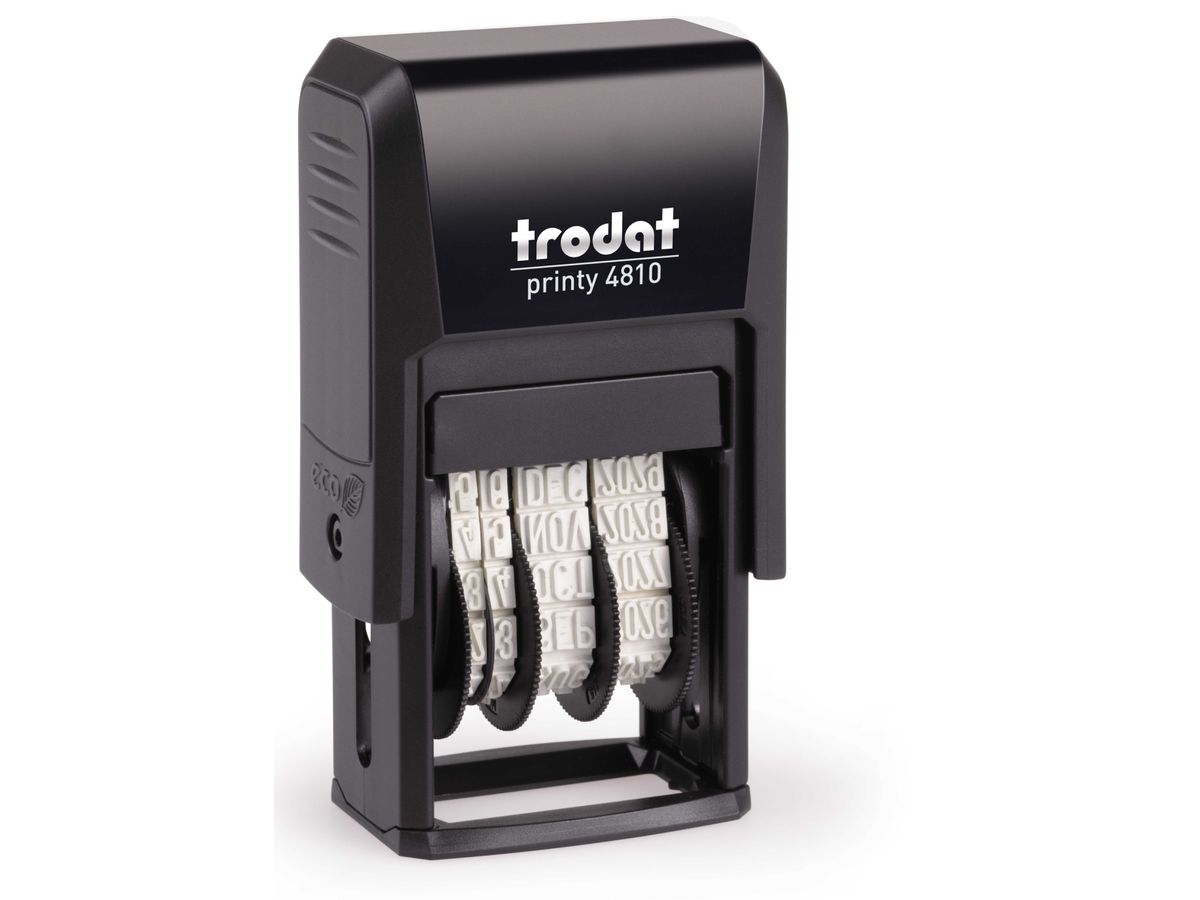 TRODAT Datumstempel D 4810D-EK-SC 3,8mm (0092399703815)