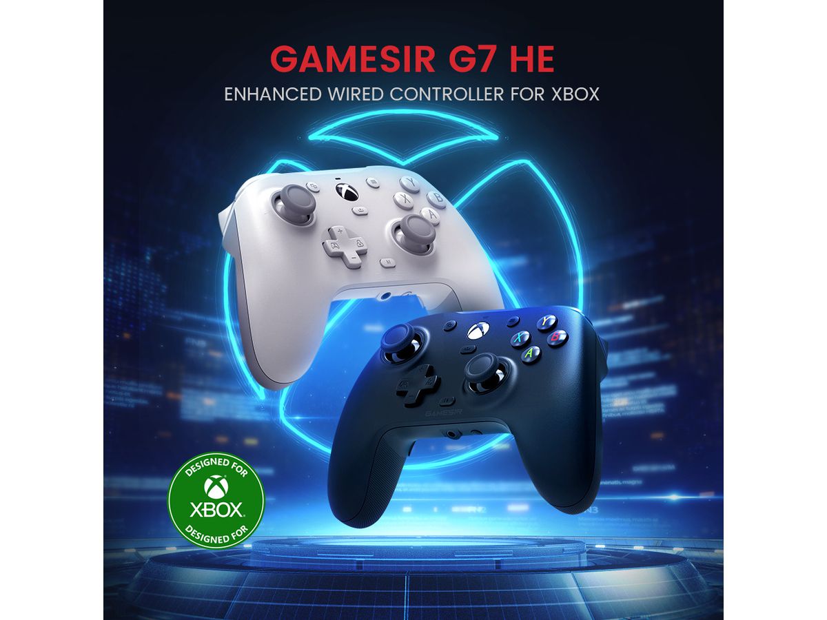 GAMESIR G7 HE Controller Wired GSG700HE-2 Xbox,PC Black (6936685221529)