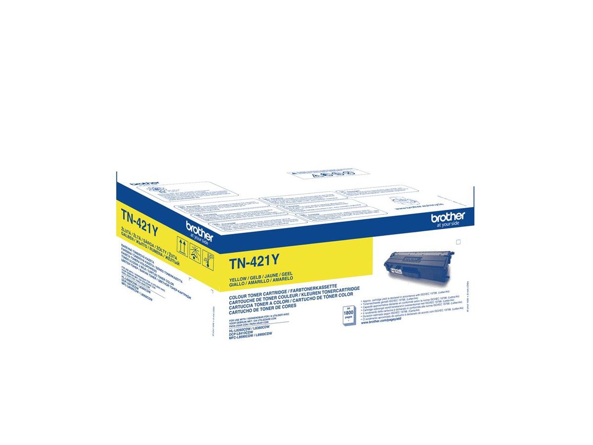 BROTHER Toner yellow TN-421Y HL-L8260CDW 1800 pagine (4977766771634)