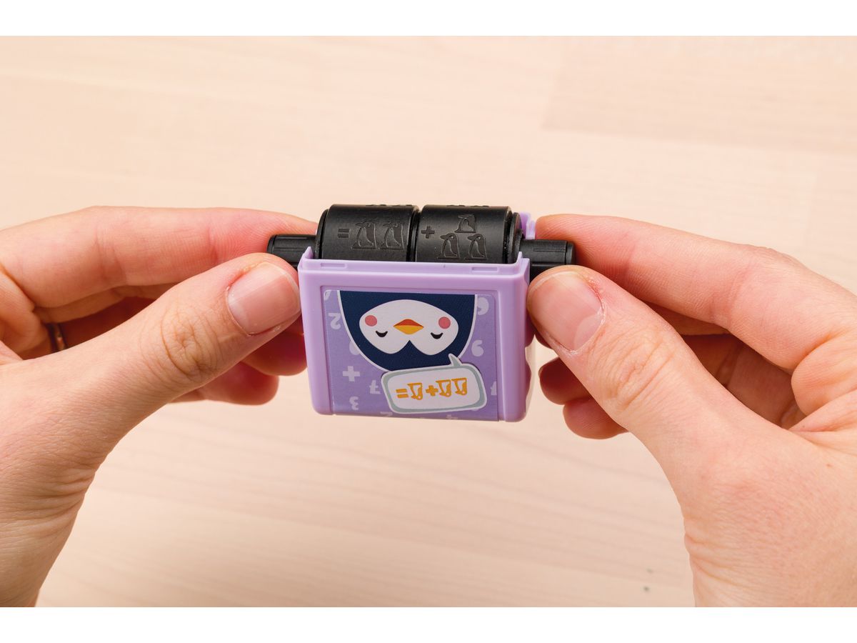 LITTLE DOTS Rally di calcolo timbro rullo 160ROLLSTEMP Addizione calculare, Simboli (9010835137032)