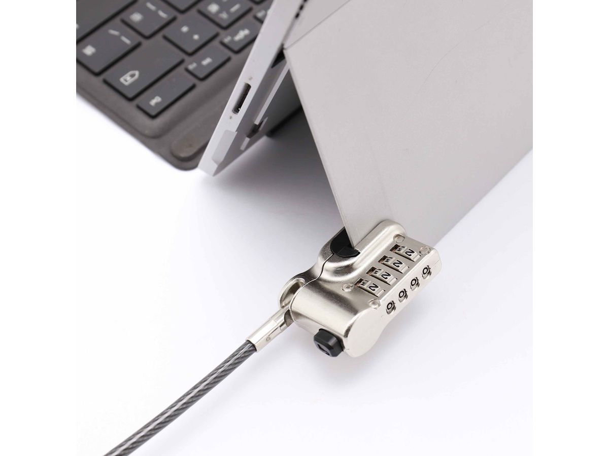 DICOTA Security Cable Lock D31742 Microsoft Surface Go silver (7640158669273)