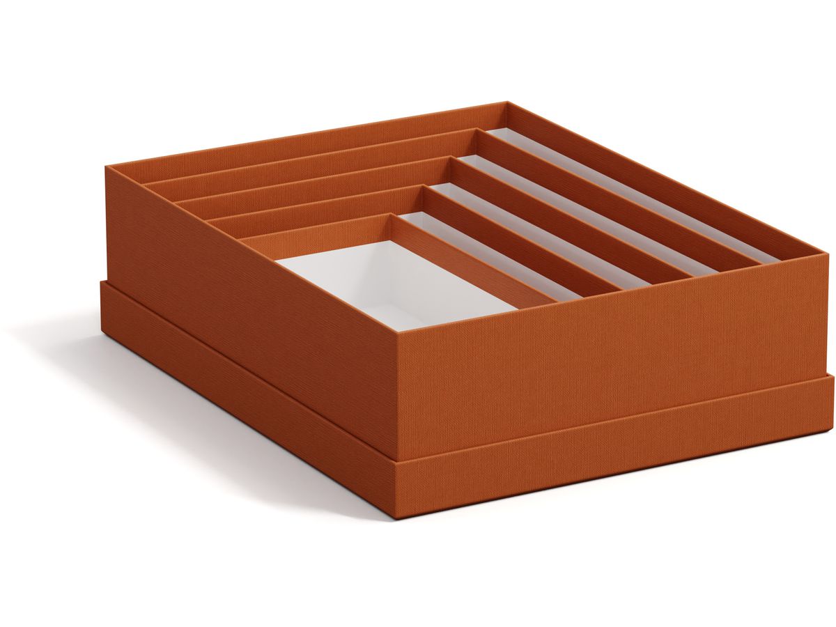 BIGSO BOX OF SWEDEN Boîte de rangement Cindy 325552233 terracotta 5er-Set (7330061084064)